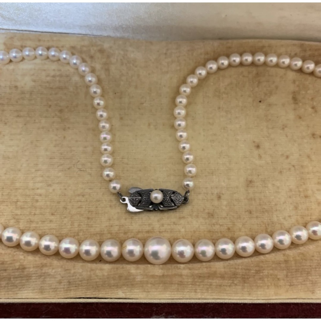 MIKIMOTO(ミキモト)のMIKIMOTO ミキモト パールネックレス 4-8mm  レディースのアクセサリー(ネックレス)の商品写真