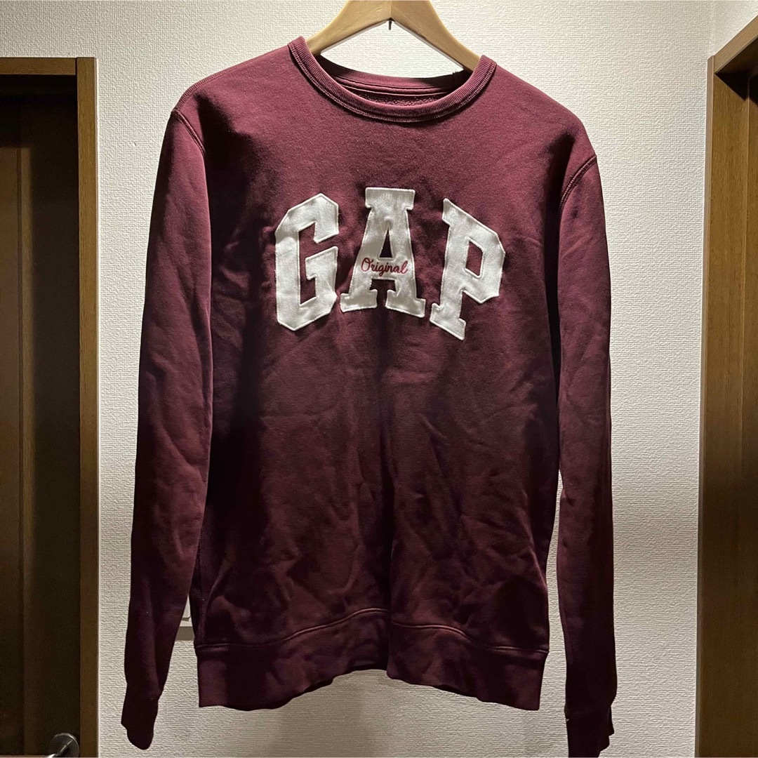 GAP(ギャップ)のギャップ トレーナー 赤 レディースのトップス(トレーナー/スウェット)の商品写真