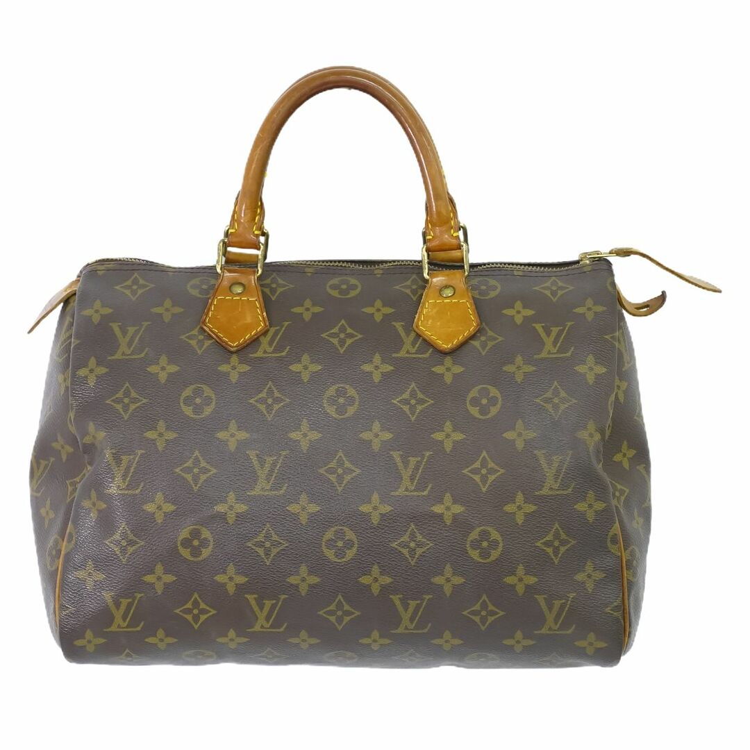 本物 ルイヴィトン LOUIS VUITTON LV スピーディ 30 モノグラム ミニボストンバッグ ハンドバッグ ブラウン M41108 Speedy ビトン バッグバッグ