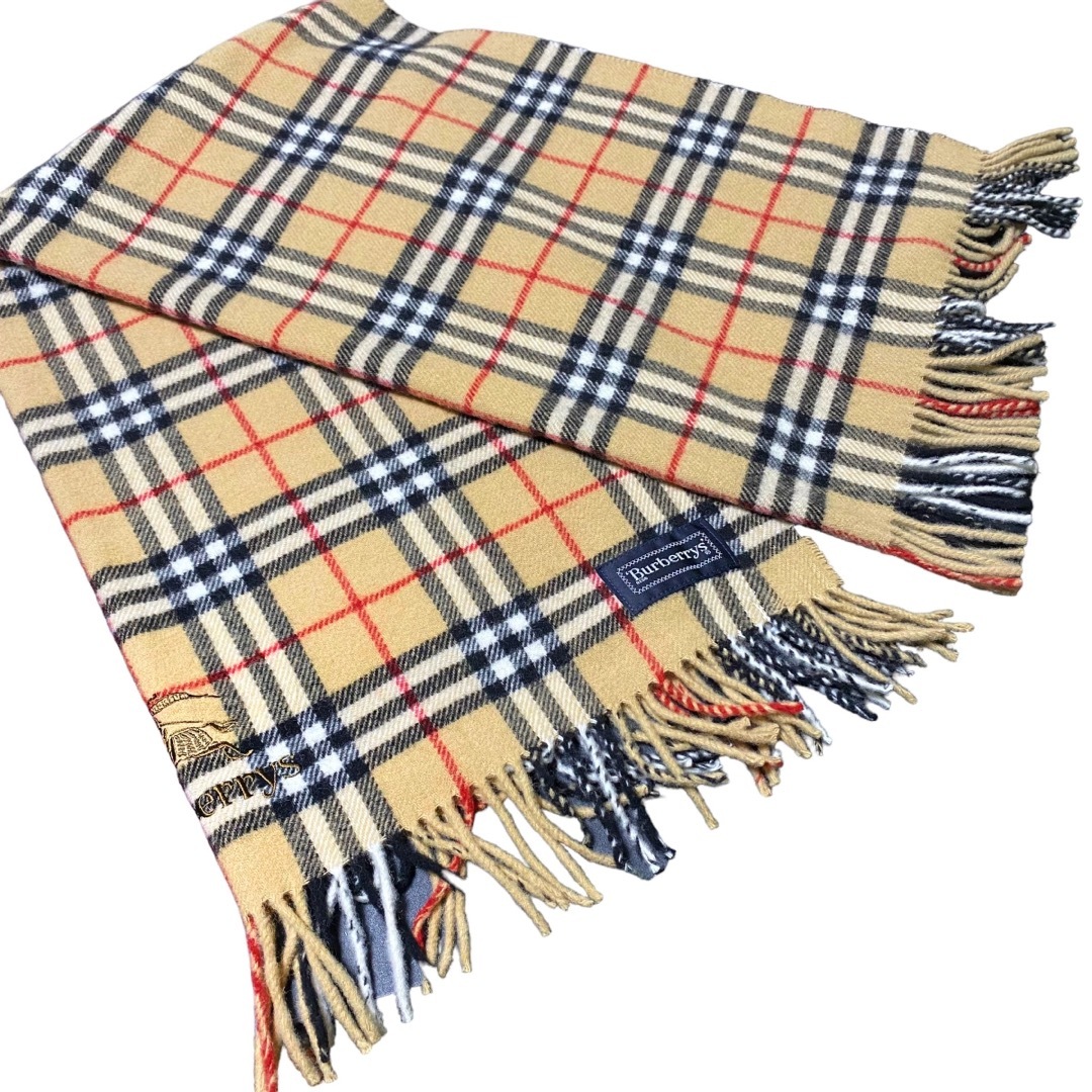 再入荷】 【極美品】BURBERRY バーバリー ノバチェック柄 マフラー