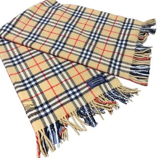 バーバリー(BURBERRY)の【極美品】BURBERRY バーバリー　ノバチェック柄　マフラー　膝掛け(マフラー/ショール)