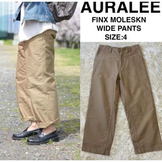 AURALEE - AURALEE CHINO BELTED PANTS オーラリー サイズ3の通販 by t