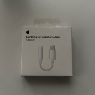 アップル(Apple)のAPPLE Lightning  3.5 mmヘッドホンジャックアダプタMMX6(その他)