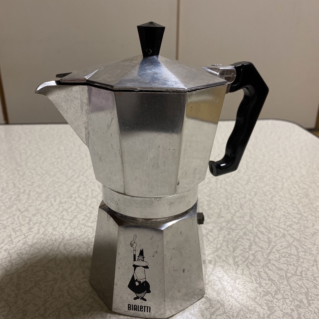 【新品未使用】bialetti ビアレッティイタリア製直火式コーヒーメーカー