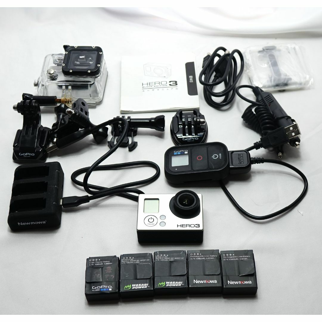 GoPro　HERO3　本体+リモコン　CHDHX-301 ARMTE-001GoPro