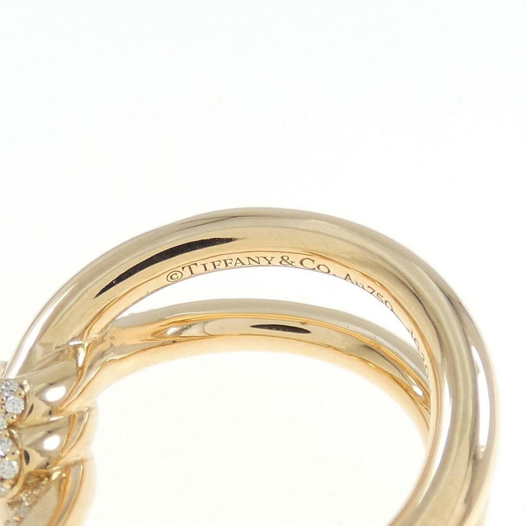 Tiffany & Co.(ティファニー)のティファニー ダブルロウ リング 0.30CT レディースのアクセサリー(リング(指輪))の商品写真