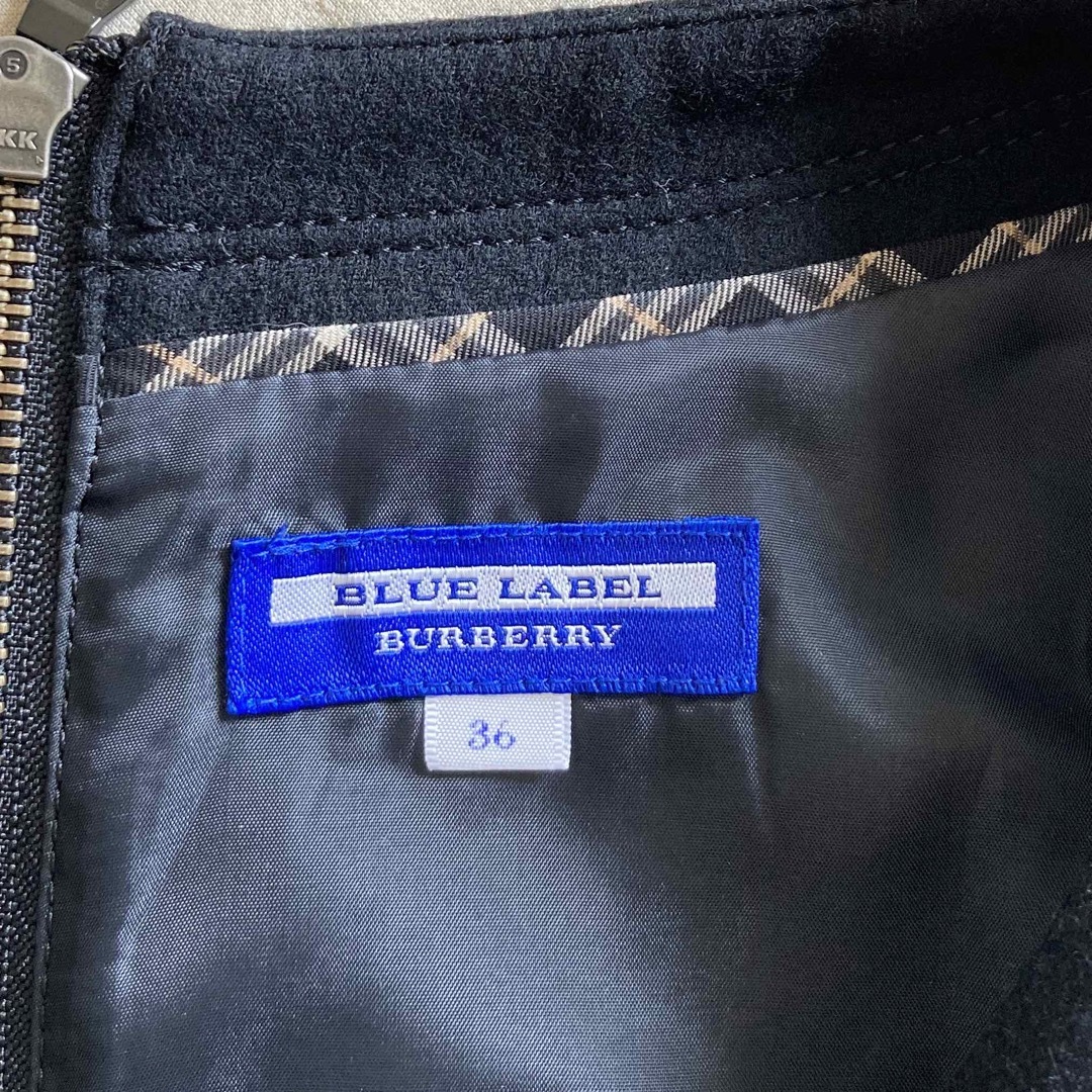 BURBERRY BLUE LABEL(バーバリーブルーレーベル)のバーバリーブルーレーベル　ワンピース レディースのワンピース(ミニワンピース)の商品写真