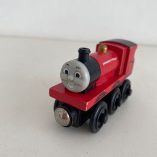 ブリオ(BRIO)のラーニングカーブ社木製トーマスジェームスJAMESヴィンテージきかんしゃトーマス(キャラクターグッズ)