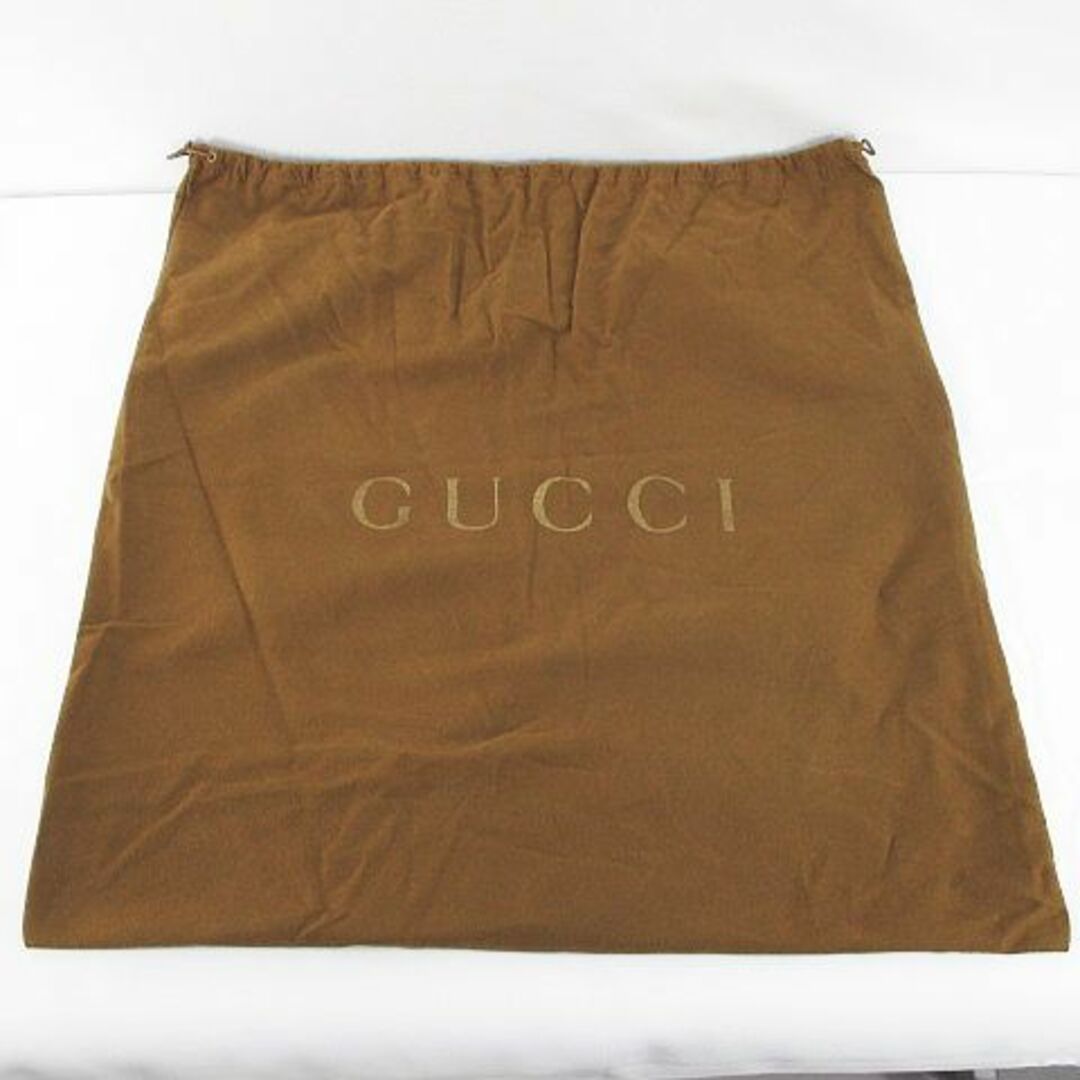 Gucci - グッチ GUCCI 保存袋 収納袋 茶系 ブラウン イタリア製 巾着
