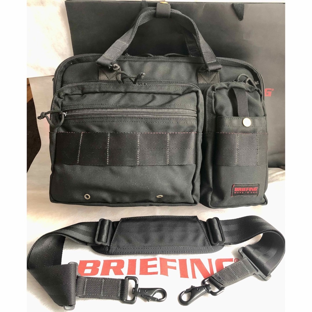 BRIEFING A4ライナー Made in USAバリスティックナイロン- BRIEFING A4ライナー Made in USAバリスティックナイロン-