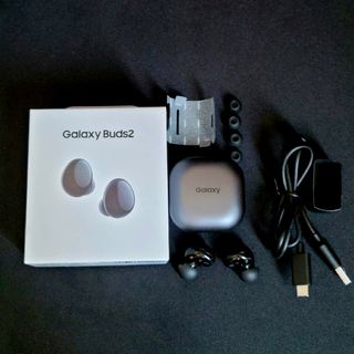 サムスン(SAMSUNG)のGalaxy Buds2 オニキス ワイヤレスイヤホン(ヘッドフォン/イヤフォン)