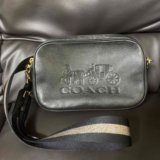 コーチ(COACH)のコーチ　COACH  ショルダーバッグ　黒(ショルダーバッグ)