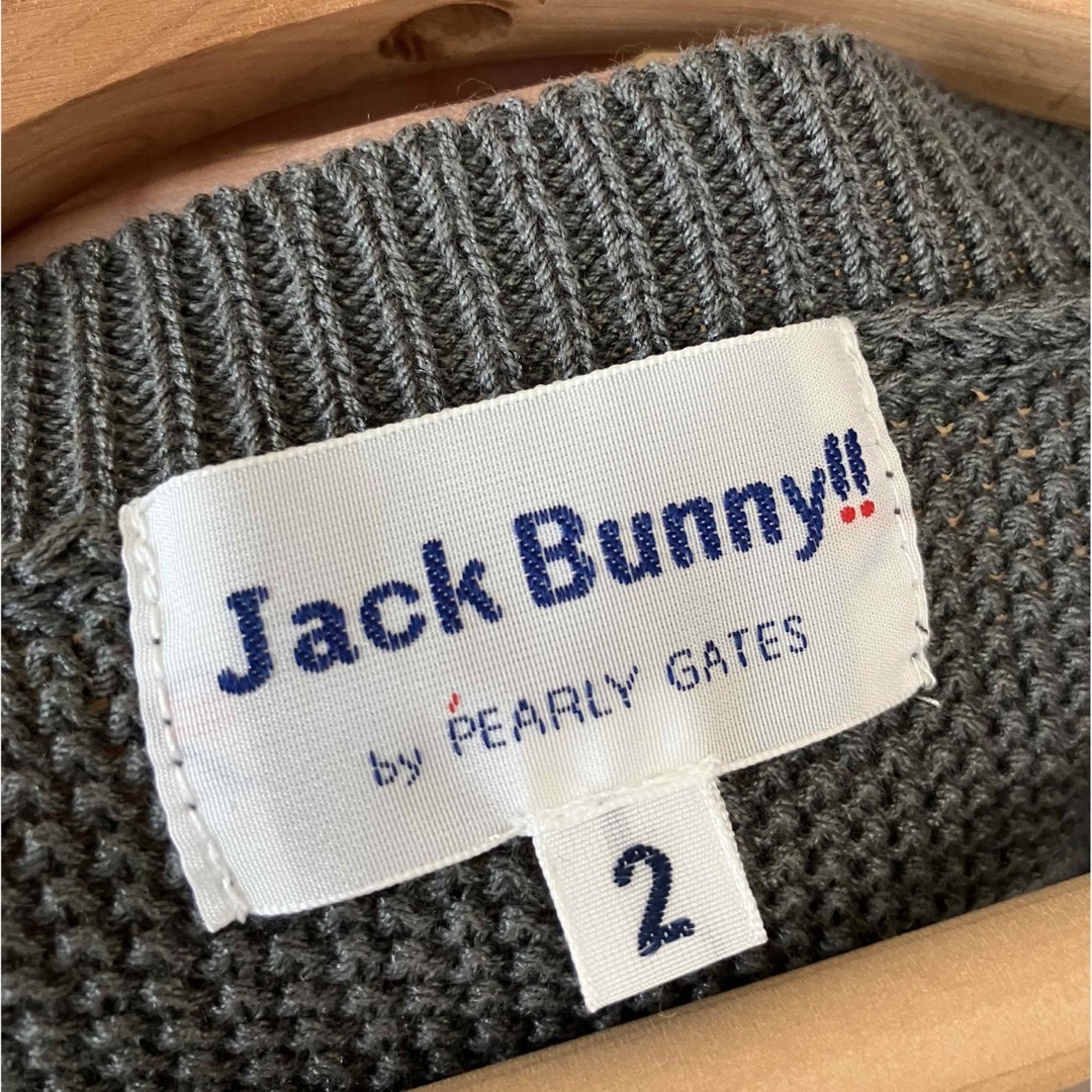 JACK BUNNY!! BY PEARLY GATES(ジャックバニーバイパーリーゲイツ)のPEARLY GATES⛳️ジャックバニー⛳️ベスト（美品） スポーツ/アウトドアのゴルフ(ウエア)の商品写真