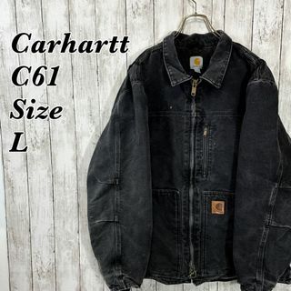 carhartt - カーハート Ｃ61リッジコート 黒ブラック ダックジャケット ...