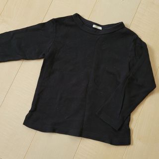 ジーユー(GU)のGU　黒ロンT　120cm(Tシャツ/カットソー)