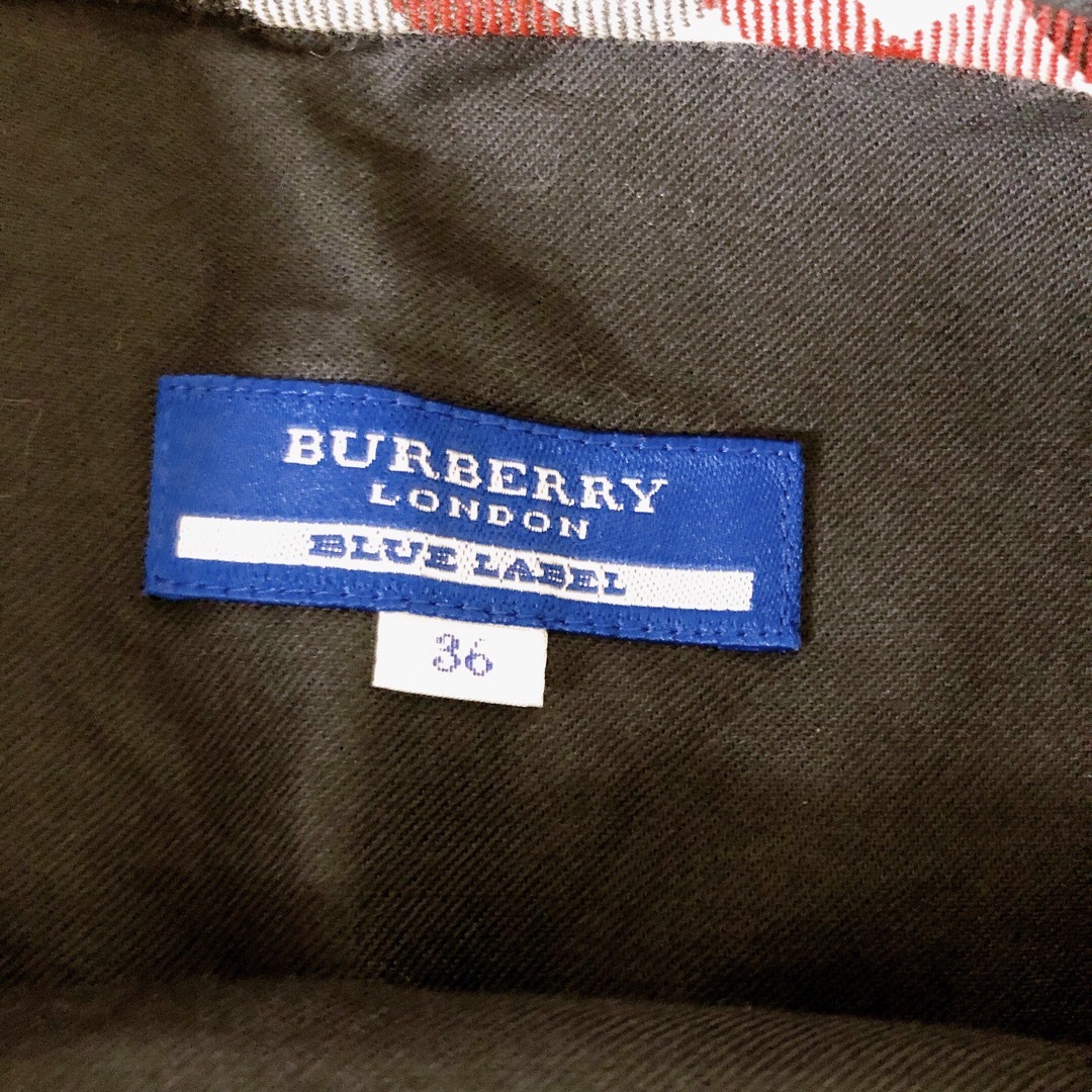 BURBERRY BLUE LABEL(バーバリーブルーレーベル)のBURBERRY バーバリー　ノバチェック　キュロット　ミニスカート レディースのパンツ(キュロット)の商品写真