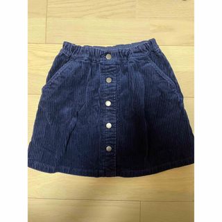 ユニクロ(UNIQLO)のUNIQLO コーデュロイスカート　size130(スカート)