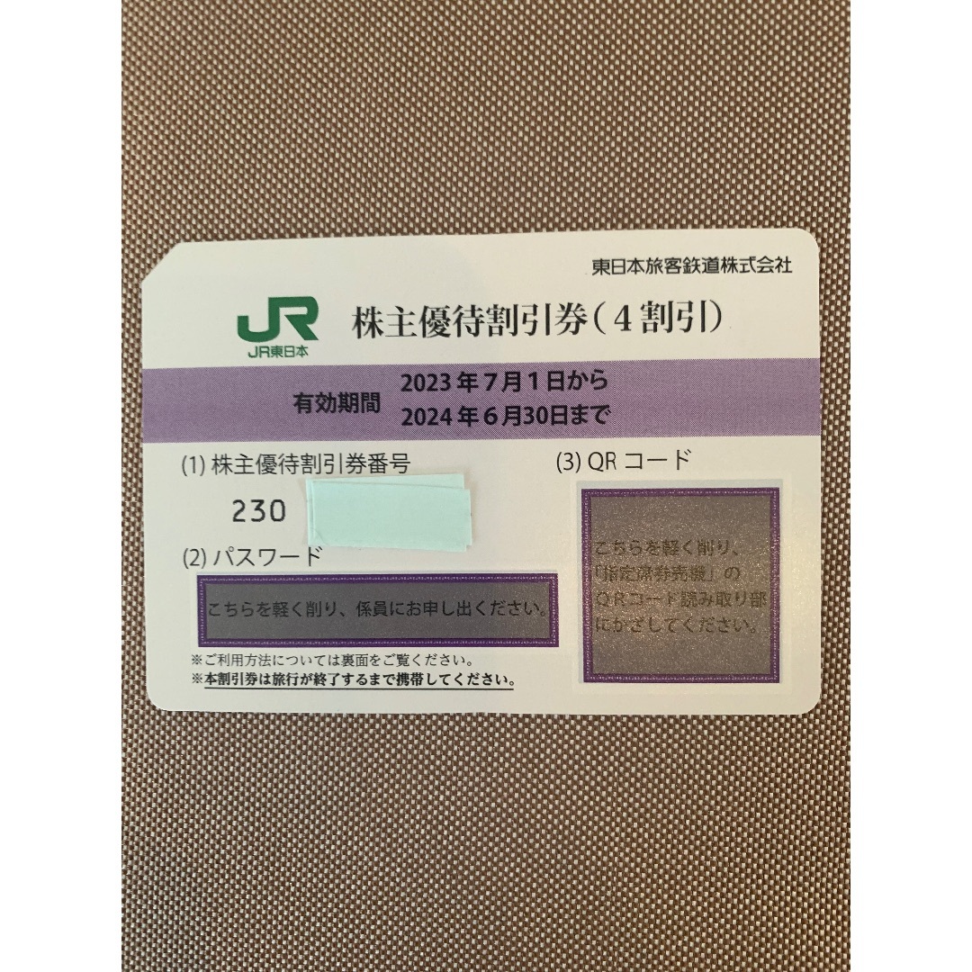 JR東日本優待券 チケットの優待券/割引券(その他)の商品写真