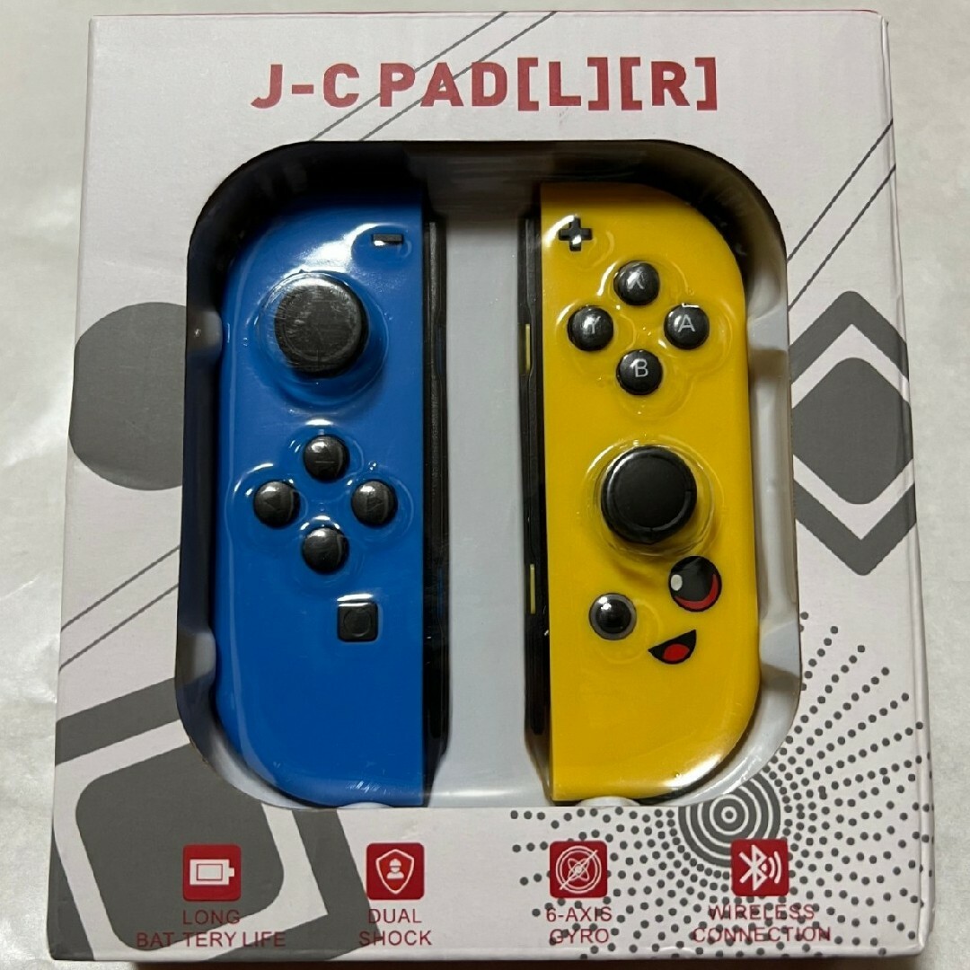 Switch互換コントローラー Joy-Con L/R 左右 フォートナイトの通販 by ...