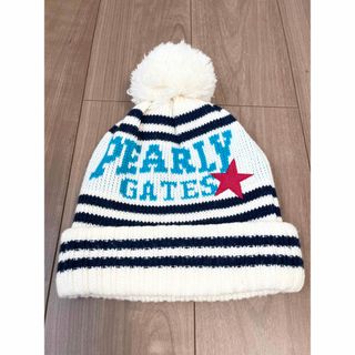 新品/未着用　PEARLY GATES ニット帽/パーリーゲイツ　ニット帽