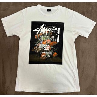 ステューシー(STUSSY)の【ステューシー】ワールドツアーフラワーverロゴTシャツ(Tシャツ/カットソー(半袖/袖なし))