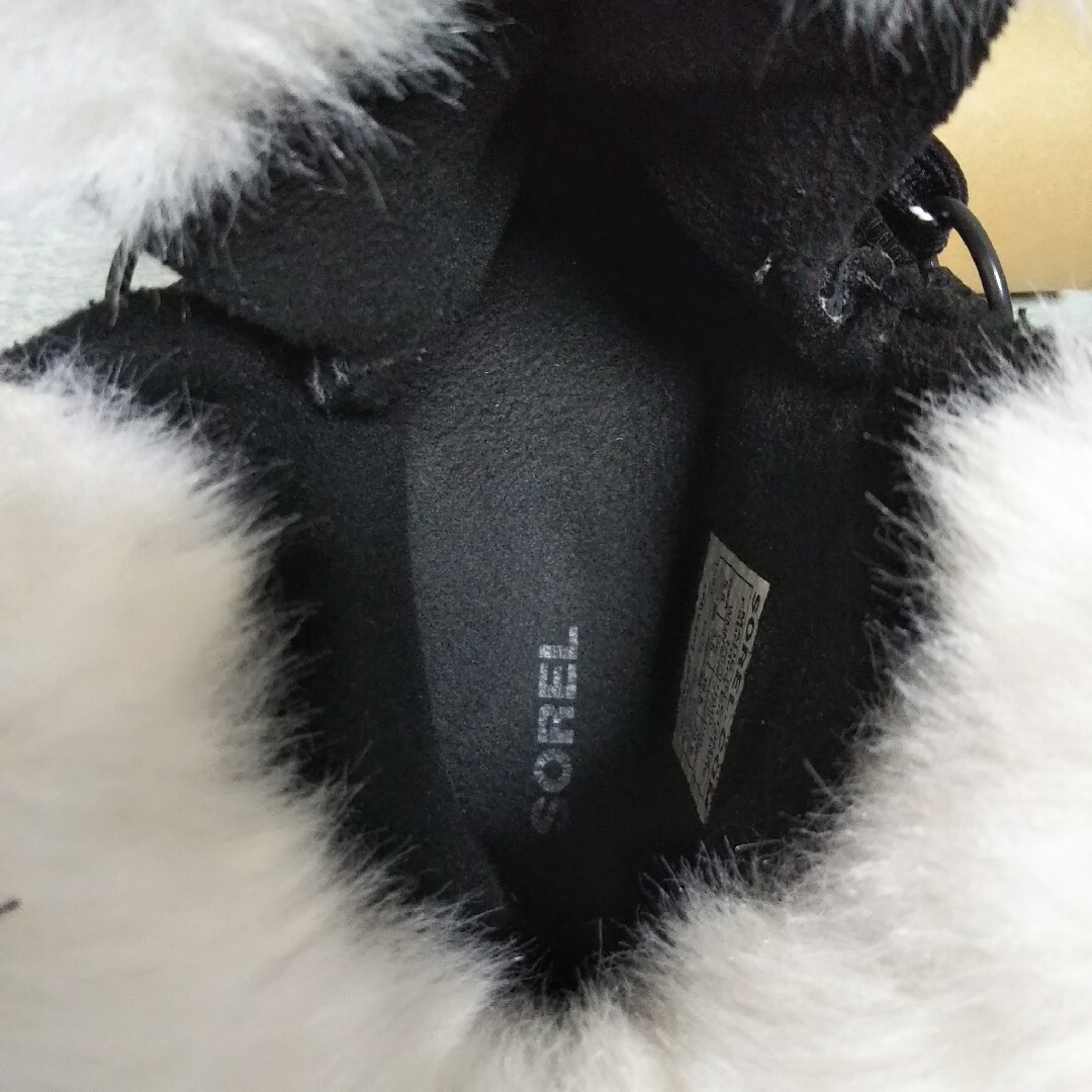 SOREL(ソレル)の美品   Sorel   スノーブーツファー   ブラック レディースの靴/シューズ(ブーツ)の商品写真