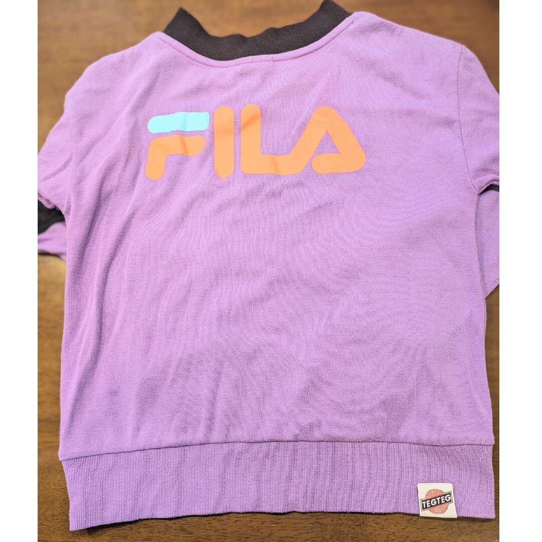 FILA(フィラ)のフィラ　トレーナー　130cm キッズ/ベビー/マタニティのキッズ服女の子用(90cm~)(Tシャツ/カットソー)の商品写真