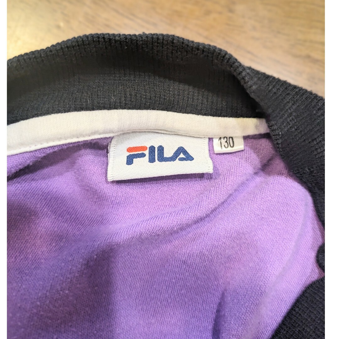 FILA(フィラ)のフィラ　トレーナー　130cm キッズ/ベビー/マタニティのキッズ服女の子用(90cm~)(Tシャツ/カットソー)の商品写真