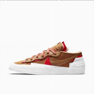 サカイ(sacai)のNIKE X SACAI NIKE BLAZER LOW BRITISH TAN(スニーカー)