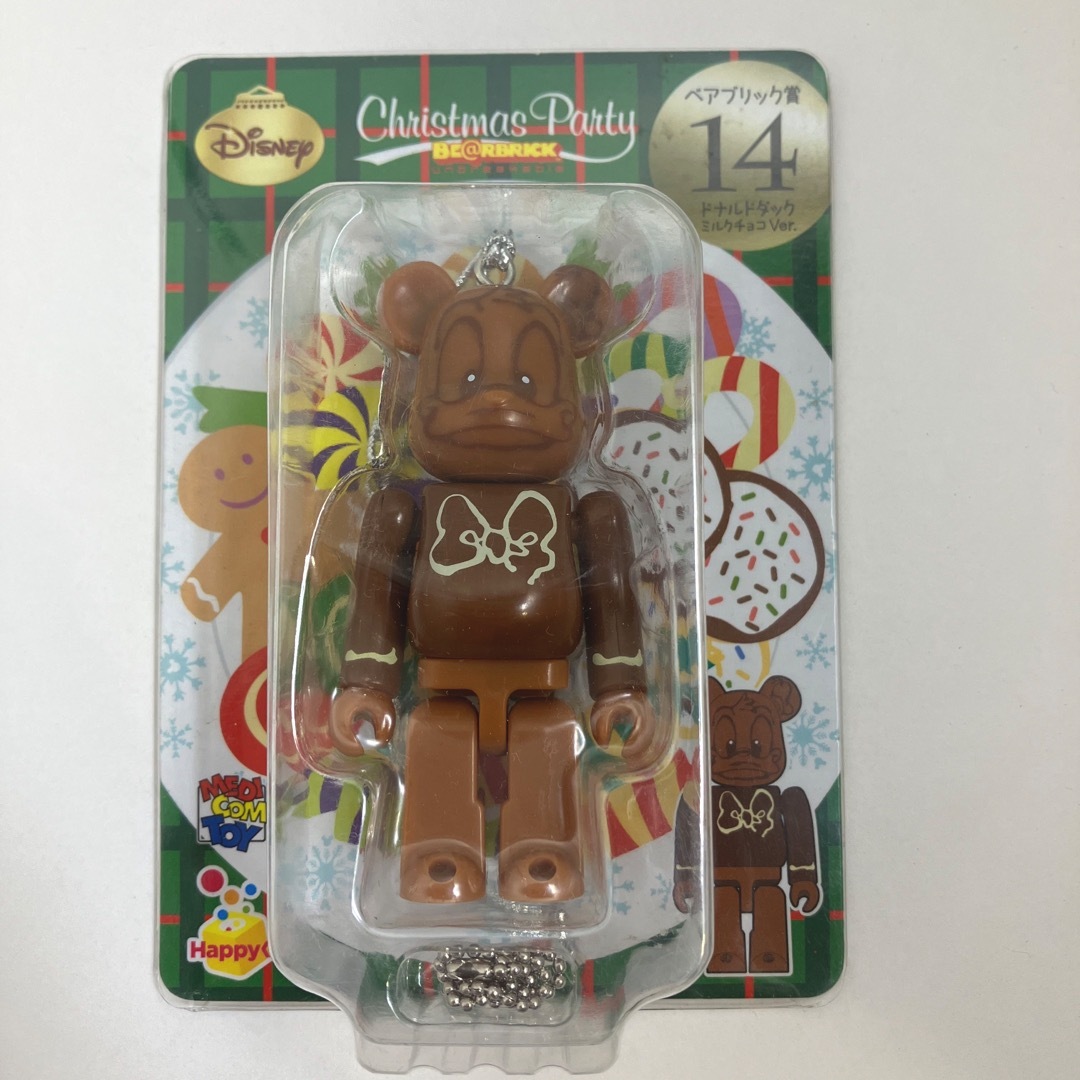 BE@RBRICK(ベアブリック)のBE@RBRICK ベアブリック　ドナルド　チョコVer エンタメ/ホビーのフィギュア(その他)の商品写真