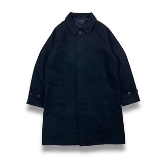 ユニクロ(UNIQLO)のUNIQLO ユニクロ ステンカラーコート バルマカーンコート ブラック 黒色(ステンカラーコート)