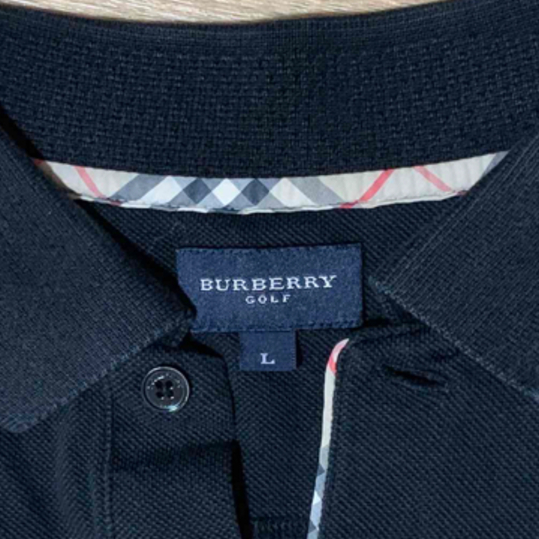 BURBERRY(バーバリー)のBurberry バーバーリ ポロシャツ 長袖 メンズのトップス(ポロシャツ)の商品写真