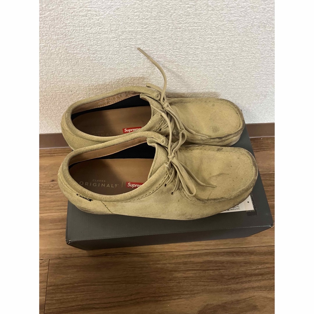 Supreme goreTex Wallabee Maple suede