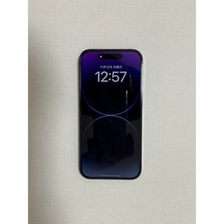 アイフォーン(iPhone)の美品 米国版 iPhone14 Pro 1TB Purple バッテリー100%(スマートフォン本体)