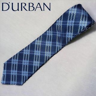 ダーバン(D’URBAN)のDURBAN ダーバン ネクタイ ジャガード 紺色(ネクタイ)