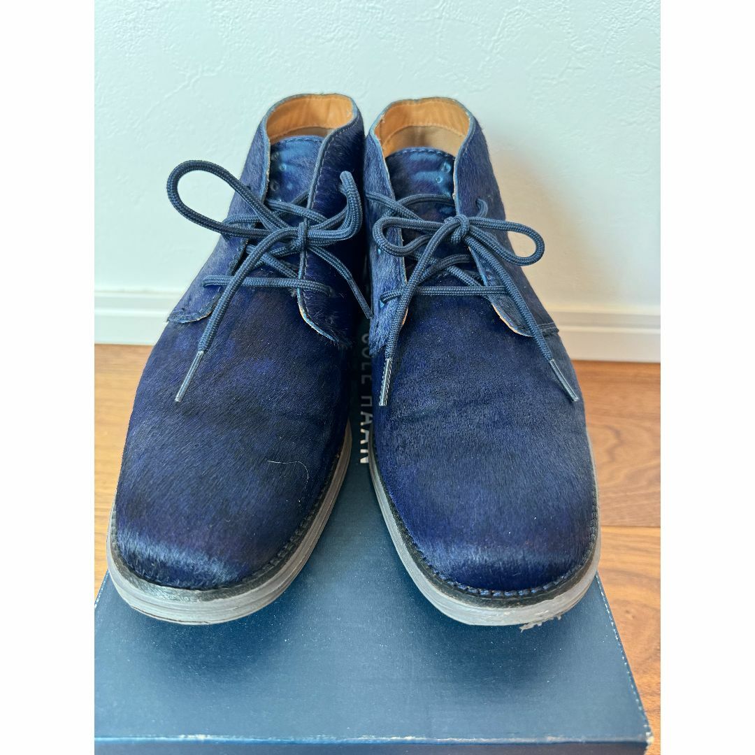 26cmカラーCOLE HAAN ハラコ チャッカブーツ