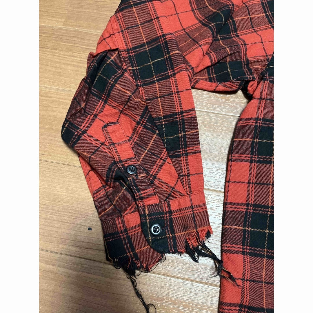 レア　VICTIM ヴィクティム　DAMEGE CHECK SHIRTS 新品