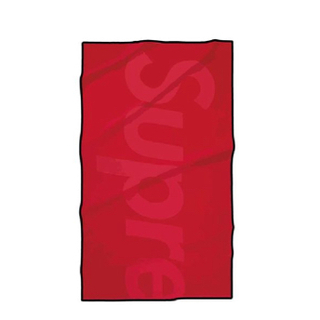 supreme Tonal Logo Towel タオル Red 赤