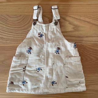 ザラキッズ(ZARA KIDS)のzaraベビー　ジャンバースカート(ワンピース)