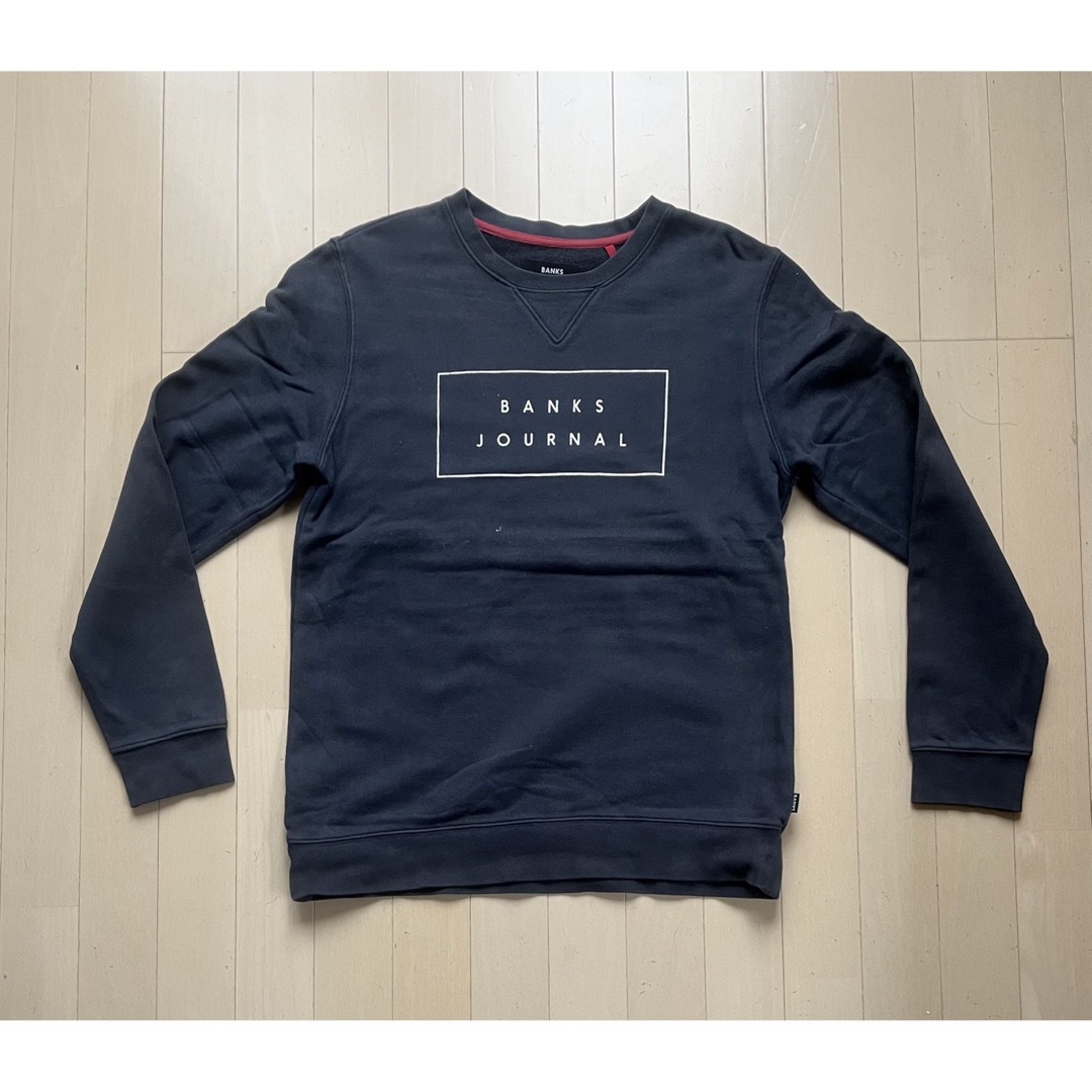 BANKS JOURNAL(バンクスジャーナル)のBANKS SWET SHIRT SIZE M メンズのトップス(スウェット)の商品写真