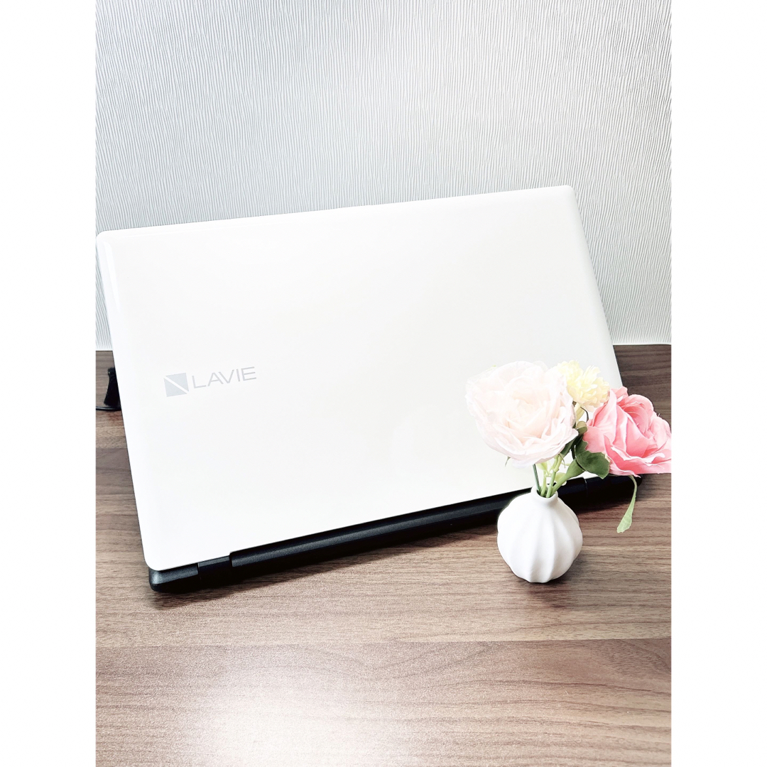 NEC - 【限定1台】 大容量750GB❗️すぐ使える✨NEC 白い ノート