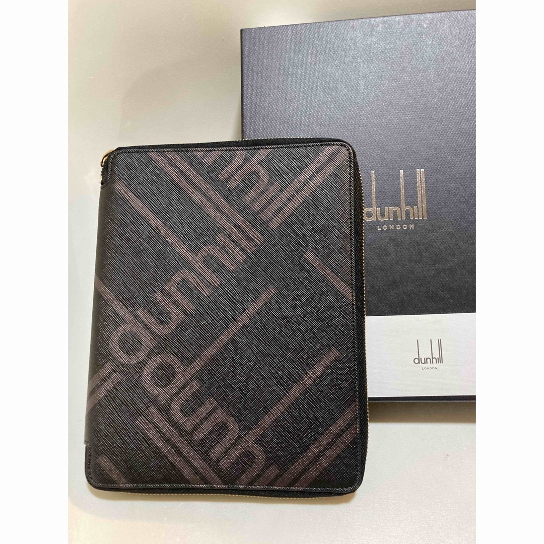 縦22cmヨコ幅ノートカバー 新品未使用 dunhill ダンヒル