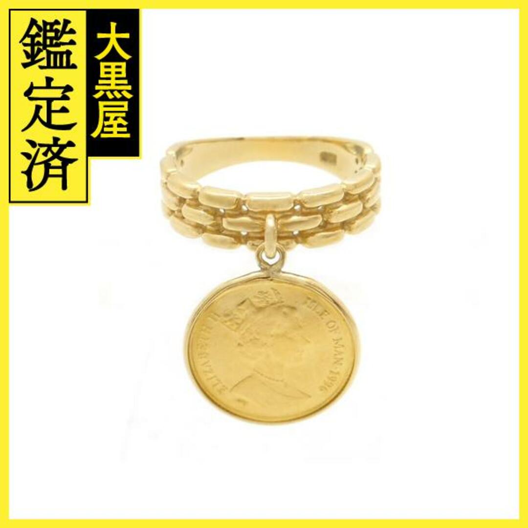 リング　指輪　K18/K24　コイン1/25OZ　4.6g　10号【200】
