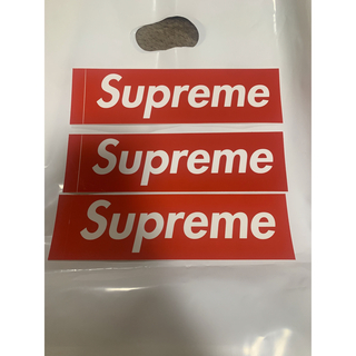 シュプリーム(Supreme)のsupreme ステッカー　3枚(ステッカー（シール）)