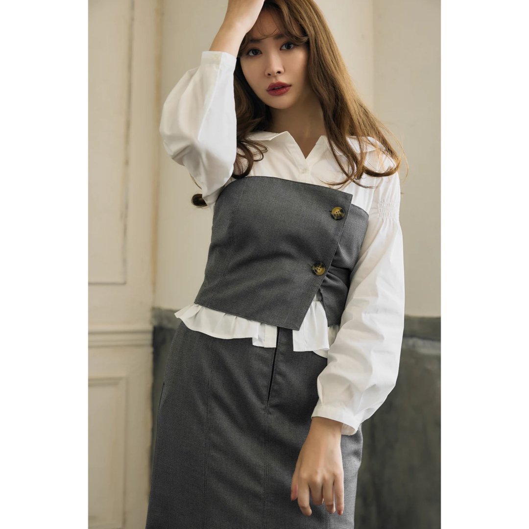 【美品】ハーリップトゥ Docking Shirt Dress