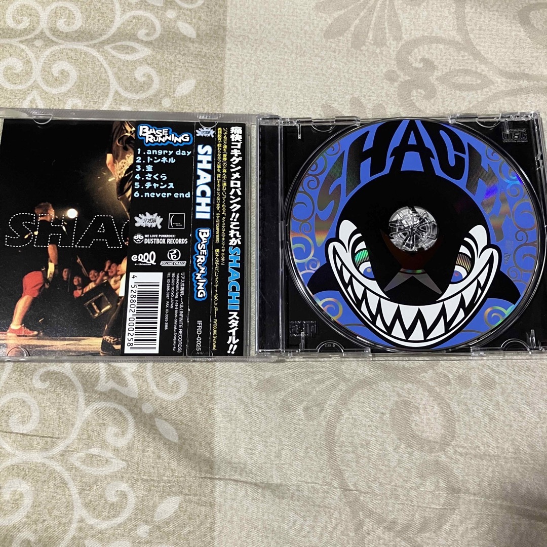 SHACHI / BASERUNNING (CD) エンタメ/ホビーのCD(ポップス/ロック(邦楽))の商品写真
