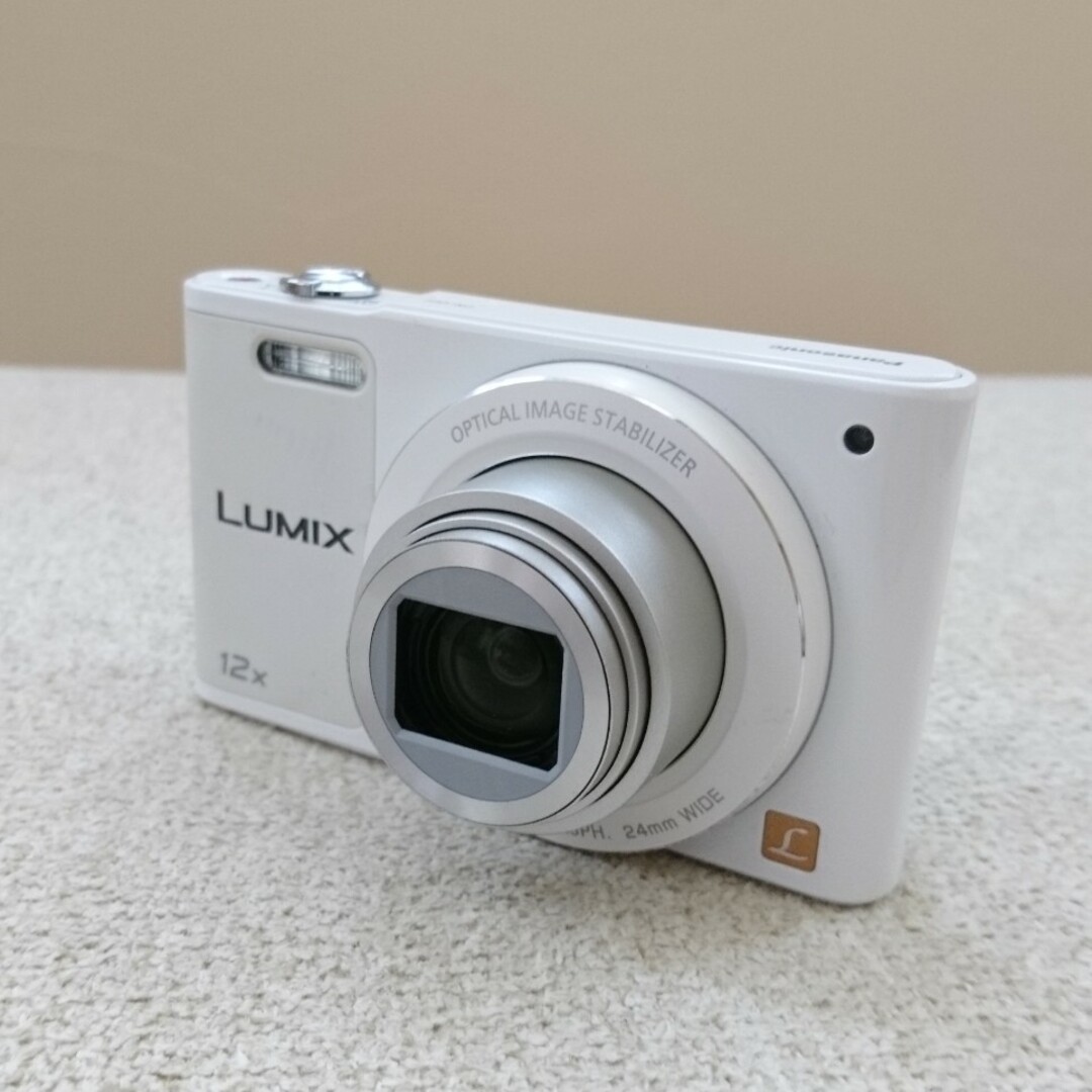 Panasonic(パナソニック)のパナソニック Panasonic DMC-SZ10 ホワイト スマホ/家電/カメラのカメラ(コンパクトデジタルカメラ)の商品写真