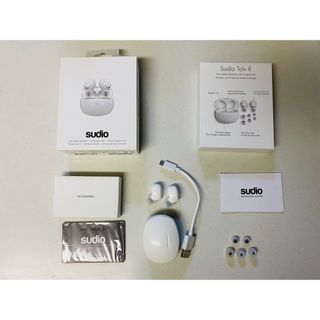 sudio - 【美品】正規品 証明書付き　Sudio Tolv R ワイヤレス　イヤホン