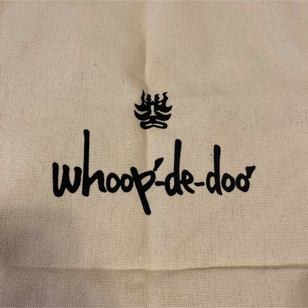 whoop-de-doo(フープディドゥ)の【フープディドゥ】エコバッグ　ホワイト メンズのバッグ(エコバッグ)の商品写真