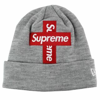 シュプリーム(Supreme)のSupreme x New Era Cross Box Logo Beanie(ニット帽/ビーニー)